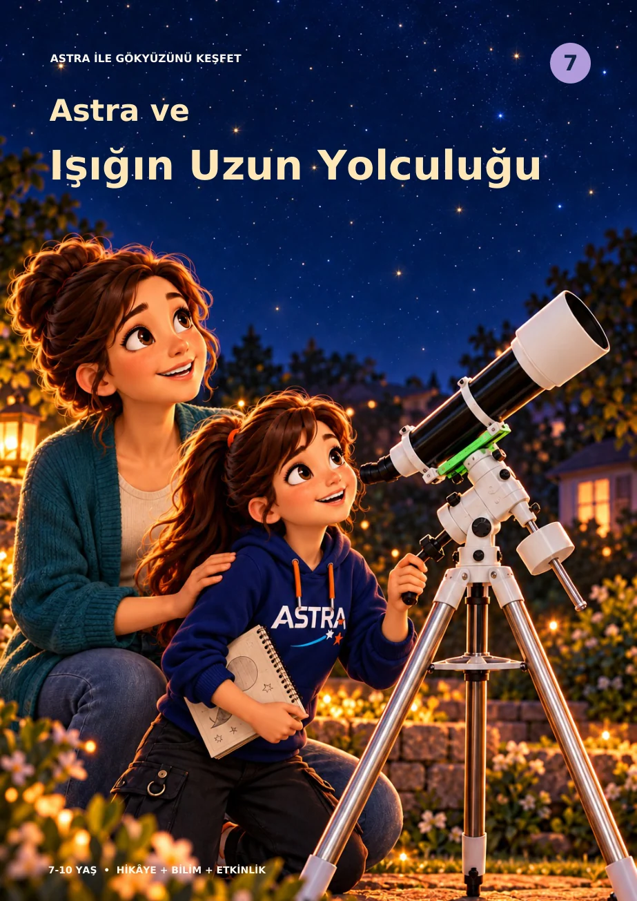 Astra ve Işığın Uzun Yolculuğu kitap kapağı